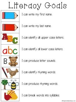 Preschool Sight Words Activities, Student Goal Setting, Kindergarten Goals, Goal Setting For Students, Teaching Mama, Preschool Prep, Preschool Schedule, Preschool Language, Kindergarten Prep