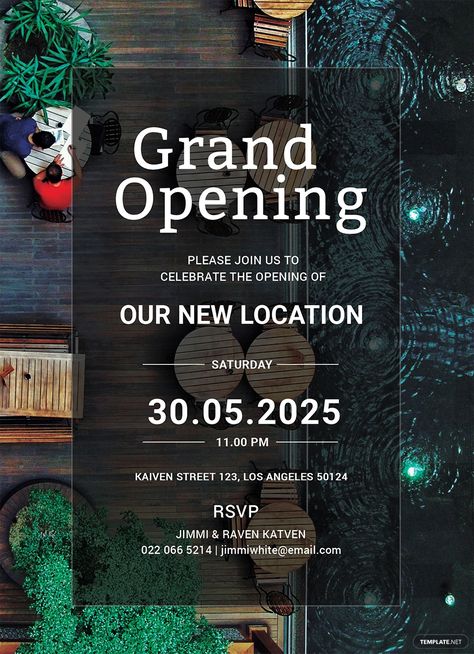 Free Restaurant Grand Opening Invitation Template #AD, , #Paid, #Grand, #Restaurant, #Free, #Template, #Invitation Restaurant Opening Invitation, Shop Opening Invitation Card, Opening Invitation, Grand Opening Invitations, Restaurant Opening, Hotel Ads, Restaurant Poster, Business Invitation, Creative Jobs