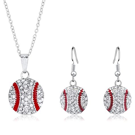 PRICES MAY VARY. Drop Dangle Baseball Earrings:You will receive 2 pairs baseball earrings with 2 different design. No matter which design you wear, you will be the most charming women on the playground. Rhinestone Baseball Earrings:For the material we choose, the baseball earrings are shining under the sunshine. Besides, the baseball earrings are comfortable for a long time wearing. Baseball Stud Earring:The baseball earrings are suitable for people at any age. Wonderful Gift:The baseball earrin Earrings For Mom, Baseball Jewelry, Baseball Necklace, Baseball Earrings, Women Baseball, Vintage Jewelry Sets, Women's Jewelry Sets, Beaded Hoop Earrings, Rhinestone Jewelry