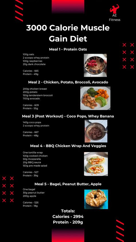 3000 Calorie Muscle Gain Diet 4000 Calorie Meal Plan For Men, Fat Loss And Muscle Gain Diet, Muscle Gaining Meals, 3000 Calorie Meal Plan Build Muscle, Gym Diet Plan Build Muscle, 3000 Calories A Day Meal Plan, 3000 Calorie Meal Plan Weight Gain Diet, 4000 Calorie Meal Plan, Gym Food Plan