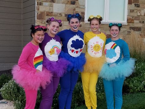 Care Bears Costumes, Care Bear Costume, Halloween Kostüm Baby, Care Bears Halloween Costume, Costumes Faciles, Diy Group Halloween Costumes, Costumes For Work, Best Group Halloween Costumes, Halloween Costumes For Work