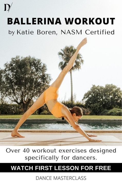 An online dance training platform that allows anyone to learn from the best dancers and choreographers in the world. More than 80 lessons taught by the greatest dance artists of our time. Monthly subscription with full access to all classes. Step-by-step instructions for all skill levels and instructional workbooks for every class. All of the class content can be downloaded as a workbook to support your progress and to review exercises. choreography, ballet shoes, ballet dancer, dance classes. Ballerina Workout, Stability Exercises, Dancers Body, Ballet Workout, Basic Workout, Yoga Barre, Dance Training, Effective Exercises, Heath And Fitness