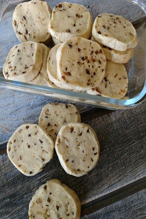 Chestnuts are delicious in sweet treats as well as savory dishes like these buttery, tender cookies. This recipe is number six in my Cookie Week 2020. Enjoy! Chestnut Cookies Recipes, Chestnut Recipes Savory, Roasted Chestnuts Recipes, Chestnut Desserts, Chestnut Ideas, Chestnut Recipes Desserts, Chestnut Cookies, Preschool Recipes, Savory Cookies