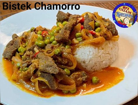 Bistek Chamorro for Liberation Day | Lifestyle | guampdn.com Bistek Recipe, Guam Recipes, Chamorro Recipes, Liberation Day, Beef Steak Recipes, Keto Beef Recipes, Sliced Meat, Island Food, Beef Steak