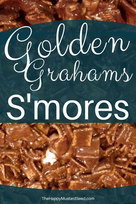 Indoor Smores Bar, Gooey Bars Recipe, Golden Grahams Smores, Golden Graham Treats, Golden Graham Smores, Golden Grahams Smores Bars, Indoor Smores, Smores Bar, Golden Grahams