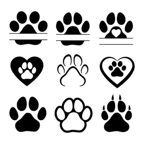 Cat Paw Drawing, Cricut Animals, Paw Drawing, Cat Footprint, Double Exposure Photography, Cricut Free, Cute Easy Drawings, Color Pencil Drawing, Cat Paws