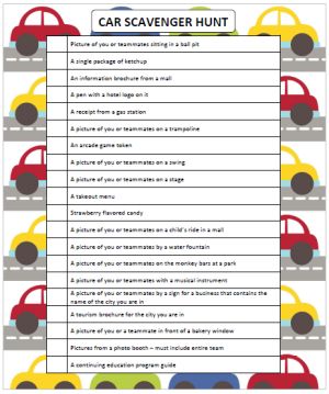 These fun ideas for a car scavenger hunt are great for any age but teens & adults will probably have the most fun with it. This is a free printable game! Car Scavenger Hunt, Scavenger Hunt For Teens, Road Trip To Florida, Teen Scavenger Hunt, Car Games For Kids, Rally Idea, Scavenger Hunt List, Adult Scavenger Hunt, Trip To Florida