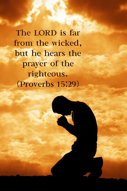 Proverbs 15:29 | Flickr - Photo Sharing! Proverbs 15:29, Prayers Of The Righteous, Proverbs 15, Book Of Proverbs, Biblical Verses, Faith Prayer, Bible Prayers, Favorite Bible Verses, Prayer Quotes