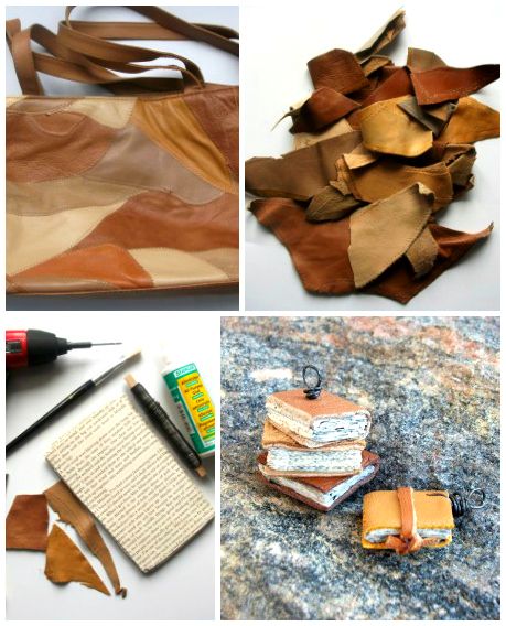 Upcycle: Leather belts, purses and jackets! | the ReFab Diaries Cuff Bracelets Diy, Cute Messenger Bags, Book Pendant, Leather Scrap, Upcycle Repurpose, Leather Ideas, Leather Scraps, Upcycled Leather, Awesome Sauce