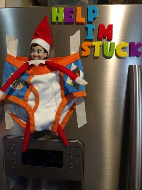 Elf Ideas Easy, Awesome Elf On The Shelf Ideas, Elf Magic, Elf Activities, Xmas Elf, Elf Antics, Elf Fun, Buddy The Elf, An Elf