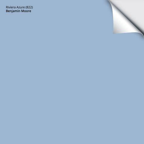 Benjamin Moore Riviera Azure (822) – Samplize Windy Blue, Benjamin Moore Blue, Light Blue Paints, Blue Gray Paint, Paint Sample, Blue Paint Colors, Sherwin Williams Paint Colors, Best Paint Colors, Bedroom Paint