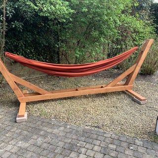 Hammock Stand Diy, Hammock Frame, Backyard Hammock, Diy Hammock, Hammock Stands, Backyard Gazebo, Outdoor Hammock, Outdoor Furniture Plans, Hammock Stand