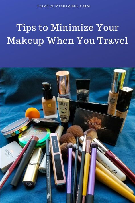 How to Minimize Your Makeup for Travel Travel Makeup Look, Diy Travel Makeup, Milani Eyeshadow, Lancome Eyeshadow, Makeup Suggestions, Full Face Of Makeup, Minimalist Packing, Travel Size Makeup, Eyelash Primer