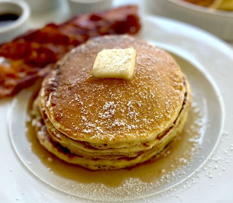 Dupars Legendary Buttermilk Pancakes Recipe - Copycat Hot Cakes Recipe, Beer Pancakes, Pancakes With Bacon, Chile Relleno Casserole Recipe, State Recipes, Buttermilk Pancakes Recipe, Recipe Copycat, Chicken Tortilla Soup Easy, Freeze Pancakes