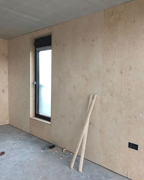 Coal Lane House on Instagram: “Week 53: Plywood walls are going in 💪 #tidy #plywood #ply #plywood house #plyinterior #plywoodinterior #plywoodwalls #plywoodhouseinterior…” Plywood Panel Walls, Birch Plywood Walls, Ply Walls, Plywood Wall Paneling, Plywood House, Ply Board, Plywood Wall, Warm Minimalism, Finished Plywood