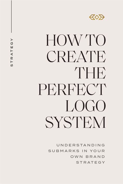 Discover the secrets of creating a powerful and memorable brand with our expertly crafted Logo System Design Strategy tips. Learn how to effectively use submark and logomark design, and dive into the world of brand systems to elevate your brand and captivate your audience. Your journey to brand success starts here. Logo Submark Design, Sub Brand Logo Design, Brand Design Template, Submarks Logo, Submark Logo Ideas, Brand Identity Design Luxury, Success Logo Design, Modern Logo Design Creative, Logo System