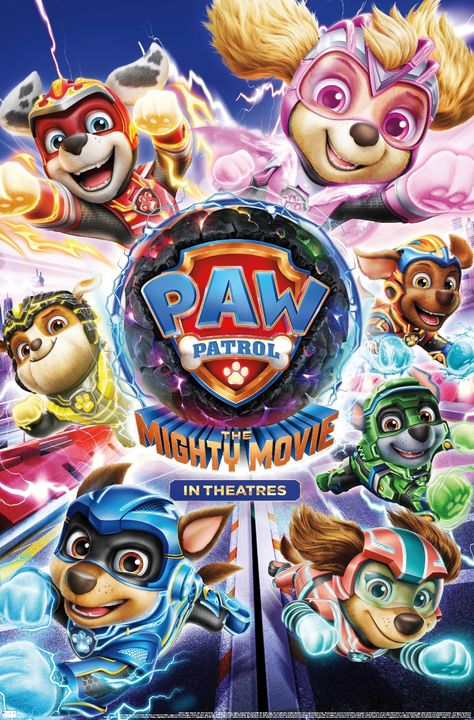 PRICES MAY VARY. This Trends Paw Patrol: The Mighty Movie - One Sheet Wall Poster uses high-resolution artwork and is printed on PhotoArt Gloss Poster Paper which enhances colors with a high-quality look and feel High-quality art print is ready-to-frame or can be hung on the wall using poster mounts, clips, pushpins, or thumb tacks Made in the USA and Officially Licensed Easily decorate any space to create the perfect decor for a party, bedroom, bathroom, kids room, living room, office, dorm, an Paw Patrol The Mighty Movie, Imprimibles Paw Patrol, Paw Patrol Movie, Sky E, Wall Poster Prints, Paw Patrol Nickelodeon, Barn Wood Frames, Xbox One S, Trends International