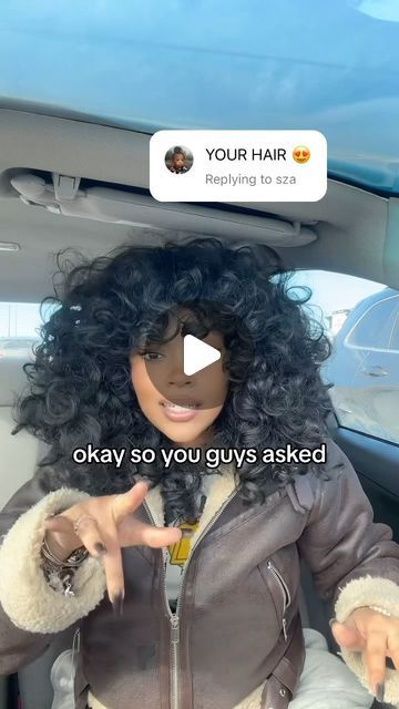 Tatiana Chisholm on Instagram: "May you all be blessed by the hair fairy today ✨🫶🏽🧚🏾👩🏾‍🦱  #wig #hairdeets #contentcreator #curlyhair" Long Curly Hair Wigs, Wig Curly Hairstyles For Black Women, Natural Curled Hair Black Women, Elegant Hair Black Women, Loose Wave Curls Black Women, Fluffy Wigs For Black Women, Soft Hairstyles Black Women, Wet Look Hairstyles Black Women, Feather Curls Black Women