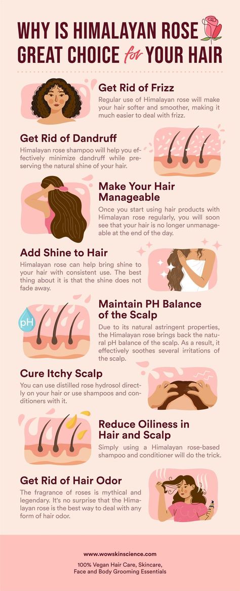 Rose Shampoo, Frizz Hair, Getting Rid Of Dandruff, Himalayan Mountains, Hair Frizz, Makeup Lessons, Skin Science, Diy Hair Care, Dandruff