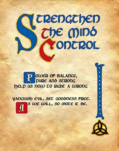 Control Spell, Spell For Protection, Power Spell, Truth Spell, Halloween Spell Book, Charmed Spells, Witchcraft Spells For Beginners, Charmed Book Of Shadows, Spells For Beginners