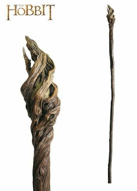 Hobbit Diy, Gandalf Staff, Wizard Gandalf, Wizard Staff, Bear Claw Necklace, Cheap Diy Halloween Decorations, Wooden Staff, Gandalf The Grey, Wizard Wand