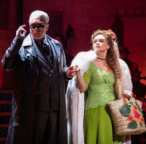 new pics from @hadestown on broadway: patrick page as hades and amber gray as persephone Persephone Hadestown, On Stage, Click Here, Broadway, Musical