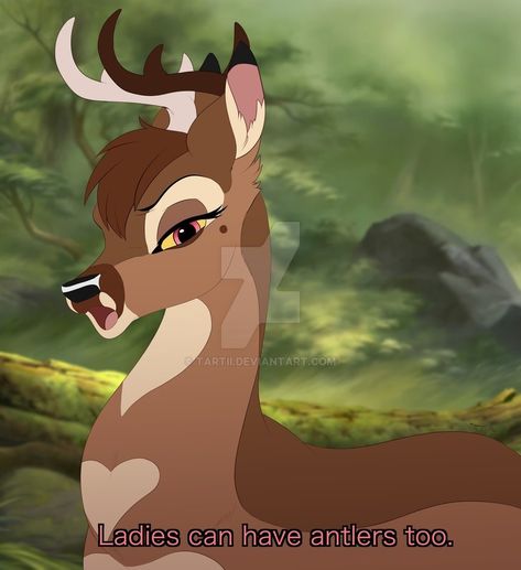 Lady Antlers by Tartii.deviantart.com on @DeviantArt Deer Oc Art, Deer Hybrid Oc, Deer Anthro Female, Female Fawn Character, Anthro Deer Character Design, Reindeer Drawing, Deer Cartoon, Bambi Art, Funny Animal Comics