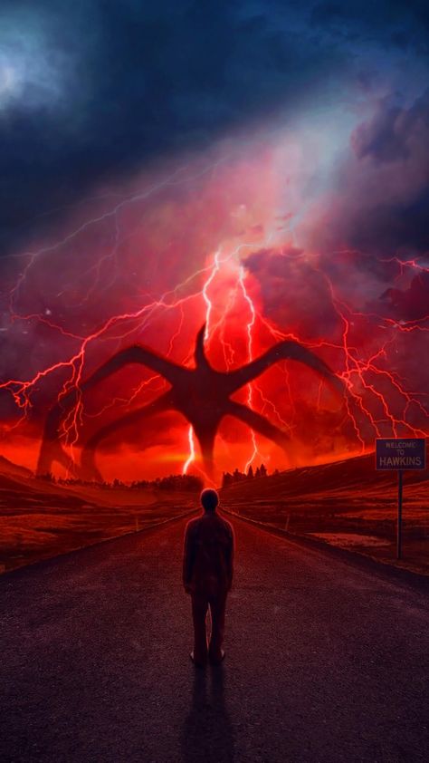 Stranger Things Wallpaper Explore more American, Drama, Duffer Brothers, Fiction Horror, Netflix wallpaper. https://www.whatspaper.com/stranger-things-wallpaper-7/ Stranger Things Creature, Stranger Things Monster, Movie Background, Demogorgon Stranger Things, Stranger Things Halloween, Mind Flayer, Stranger Things Poster, Computer Wallpaper Desktop Wallpapers, Stranger Things 2