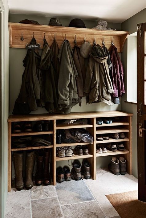 Our Newest Property | Lauren Liess Entry Hall Storage Ideas, Back Mudroom Ideas, Best Shoe Storage Ideas Entryway, Mudroom Bench And Storage, Mudroom Ideas Entryway Shoe Storage, Diy Mudroom Shoe Storage Ideas, Homestead Home Decor, Mud Rooms Ideas Entryway, Mud Room Layout