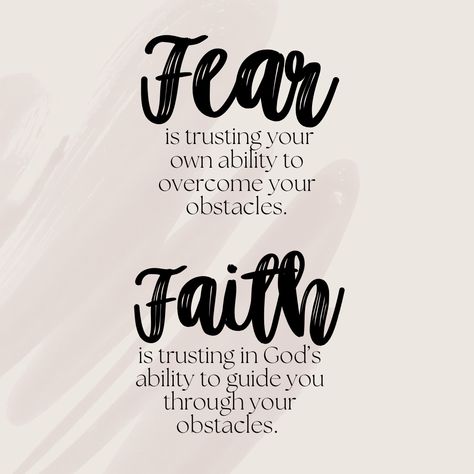 Faith Stronger Than Fear, Faith Over Fear Scripture, Fear Vs Faith, Faith Vs Fear, Lds Motivational Quotes, Overcome Fear Quotes, Fear Quotes Overcoming, Quotes About Overcoming Fear, Faith Over Fear Quotes