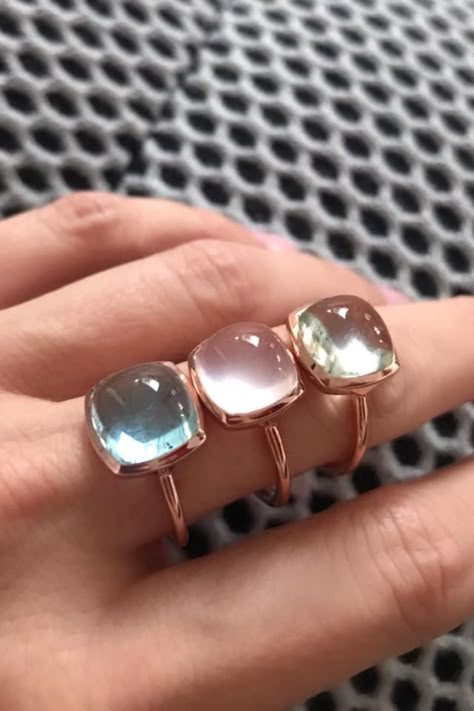 Multicolor Cabochon Gemstones For Fine Jewelry, Fine Jewelry Amethyst Cabochon, Cushion Rings, Elegant Iridescent Cabochon Ring, Metal Jewelry Handmade, Luxury Agate Cabochon Jewelry, Cute Promise Rings, Sterling Silver Jewelry Rings, Iridescent Opal Cabochon Jewelry