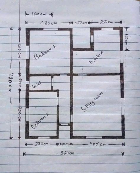 Blueprint Of House Floor Plans, Simple Two Bedroom House Design, Building Plans House Design, Floor Plan Design Drawing, 2 Bedroom House Plans Modern Design, 5 Bedroom House Plans Modern, 4 Bedroom House Design With Floor Plan, 2 Bedroom House Plans Modern, Modern House Design Drawing