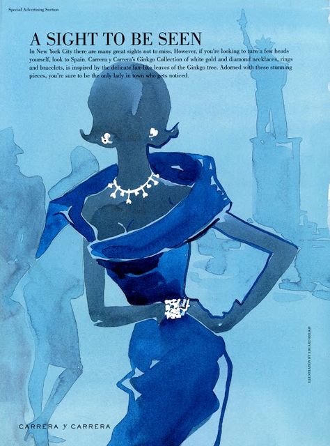 Eduard Erlikh - Fashion Illustration #Vintage #Dior #Couture and Carrera y Carrera #jewelry for #Vogue US. #fashionillustration #watercolor #editorial #painting Vintage Fashion Sketches, Fashion Illustration Vintage, Illustration Vintage, Fashion Sketches, New Ideas, Vintage Dior, Fashion Illustration, Trendy Fashion, New Fashion