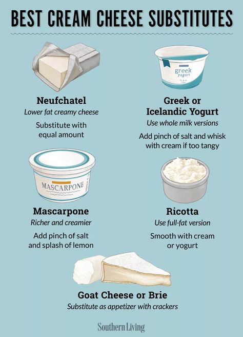 Substitute For Cream Cheese, Substitute For Cream, Cream Cheese Substitute, Cheese Substitute, Baked Pasta Dishes, Neufchatel Cheese, Dairy Free Alternatives, Clam Recipes, Food Substitutions