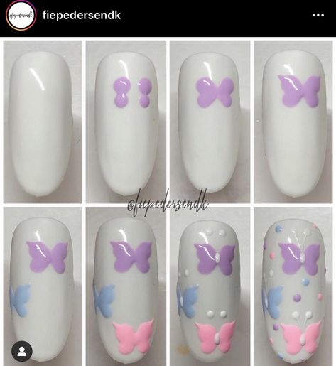 Trendy 2023 Nails, Trendy Spring Nails 2023, Nails Art Easy, Nailart Tutorial, Nails Art Designs, Art Deco Nails, Rose Nail Art, Nail Drawing, Nail Art For Beginners