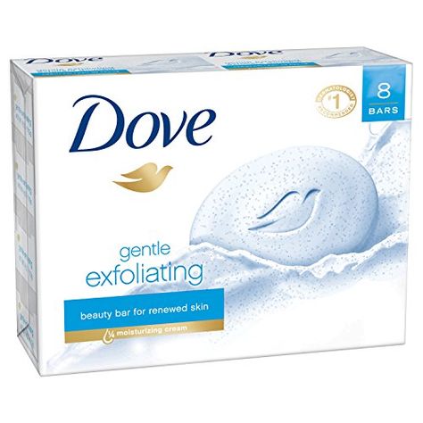 Dove Beauty Bar Gentle Exfoliating 4 oz 8 Bar >>> Click on the image for additional details. (Note:Amazon affiliate link) Dove Beauty Bar, Dove Beauty, Eyeliner Products, Exfoliating Mask, Mild Cleanser, Exfoliating Body Scrub, Beauty Cream, Moisturizing Body Wash, Smoother Skin