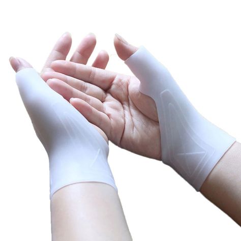 💖 1pcs Silicone Gel Therapy Wrist Thumb Support Gloves Arthritis Pressure Corrector Gloves Carpal Tendonitis Protection Gloves 💖 by Samag Shop At wonderful price 🤑 Shop now 🛍️ at https://tinyurl.com/28ofhojp Gourd Carving, Wrist Brace, Gourds Crafts, Carpal Tunnel, Wrist Support, Silicone Gel, Hand Shapes, Knee Pads, Muscle Pain