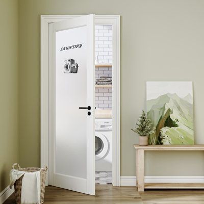 Laundry room door ideas