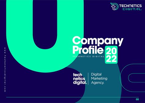 Technetics Digital Company Profile 2023 on Behance Advertising Company Profile Design, Digital Marketing Company Profile, Corporate Company Profile Design, Corporate Brand Identity Design, Profile Company Design, Company Profile Design Creative, Company Profile Design Layout, Profile Graphic Design, Corporate Profile Design