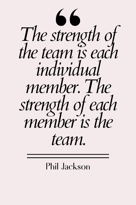 Celebrate the power of collaboration with these inspiring quotes on teamwork. Highlighting the importance of unity and effort, these quotes will motivate and recognize the hard work of your team. We Are One Team Quotes, Motivational Quotes At Workplace, Work Experience Quotes, Team Strength Quotes, You Have To Put In The Work Quotes, Uplifting Work Quotes Motivation, Workforce Development Quotes, Great Job Team Quotes, Successful Team Quotes