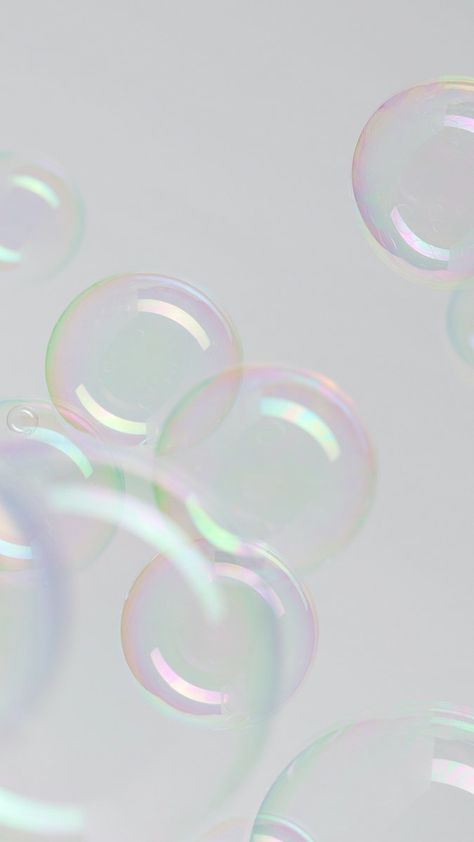 Transparent soap bubble pattern on a gray mobile screen background | free image by rawpixel.com / roungroat Bubbles Background Wallpapers, Bubble Background Aesthetic, Bubble Lockscreen, Bubble Aesthetic Wallpaper, Bubbles Wallpaper Aesthetic, Soap Bubbles Aesthetic, Soap Background, Bath Minimalist, Minimalist Iphone Wallpaper