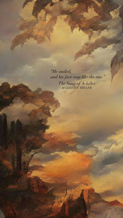 The Song Of Achilles Background, Song Of Achilles Wallpaper Iphone, Song Of Achilles Painting, Song Of Achilles Wallpaper Aesthetic, Achilles Come Down Aesthetic, Yellow Astetic, Achilles And Patroclus Wallpaper, The Song Of Achilles Wallpaper, Song Of Achilles Wallpaper