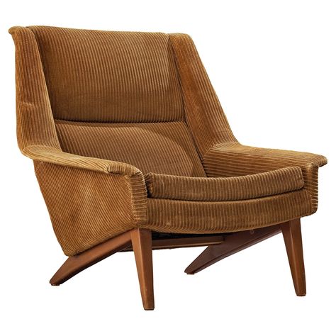 Ant Chair, Corduroy Upholstery, Chippendale Design, Swan Chair, Mid Century Interior, Kaare Klint, High Back Chairs, Modern Armchair, Modern Lounge Chairs