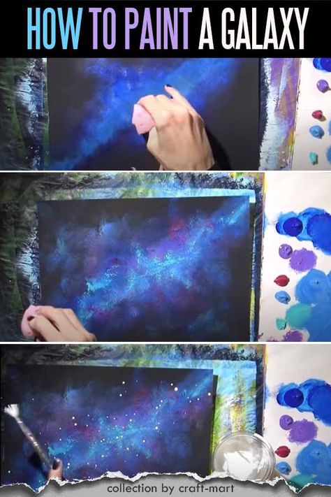 Galaxy Painting Acrylic, Acrylic Pouring Painting, Acrylic Painting Ideas For Beginners, Easy Acrylic Painting Ideas, Cuadros Diy, Sistem Solar, Bubble Painting, Easy Acrylic Painting, Acrylic Painting Ideas