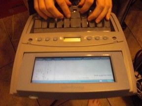 Writing on a Court Reporter's Steno Machine Court Reporter, Court Reporting, How To Study, To Study, Drills, Mood Board, Writing