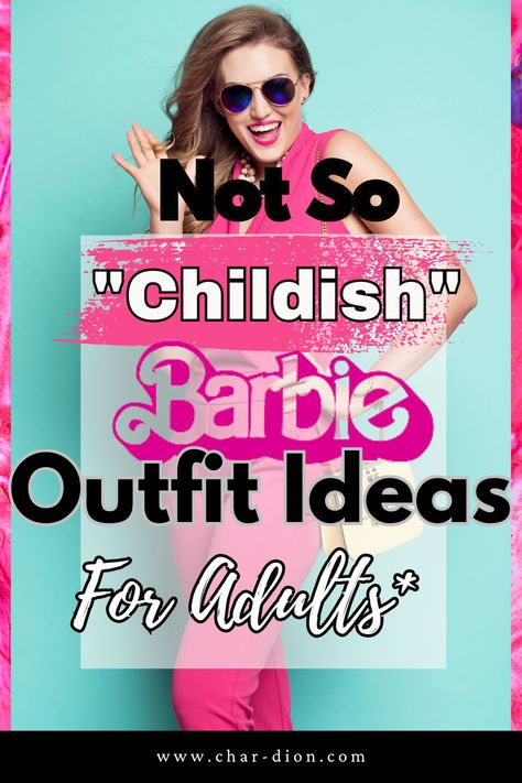 Top barbie outfit ideas to wear to the barbie movie Barbie Birthday Outfits Adults, Farmer Barbie Costume, Mom Barbie Outfit, Barbie Women Outfit, Barbie Inspired Outfits For Women, Business Barbie Outfit, Diy Barbie Outfit, Barbie Dress Up Day At School, Diy Barbie Costume For Women