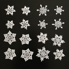 Mini Crochet Snowflake, Crochet Mini Snowflakes Free Patterns, Small Snowflake Crochet Pattern, How To Crochet A Snowflake, Crochet Small Snowflake, Crochet Small Snowflakes Free Patterns, Crocheted Snowflakes Free Patterns, Easy Crochet Snowflakes Free Patterns, Free Crochet Snowflake Patterns