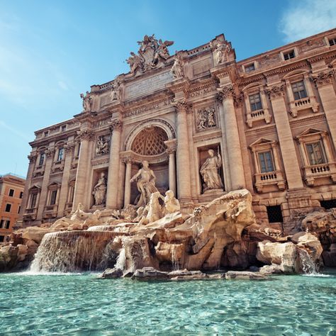 Find out tips and tricks for your next trip to Rome with tripcentral: http://www.tripcentral.ca/blog/rome-attractions-travel-guide/ Trevi Fountain Rome, Trevi Fountain, Beaux Villages, Sydney Harbour Bridge, Umbria, Rome Italy, Canvas Home, Weekend Getaways, Tulum