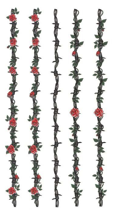 Wire and roses Western Armband Tattoo, Barb Wire Rose Tattoo, Wire Flower Tattoo, Diy Barbed Wire, Tattoo Barbed Wire, Barbed Wire Drawing, Rose Thorn Tattoo, Rose Vine Tattoos, Barbed Wire Tattoo