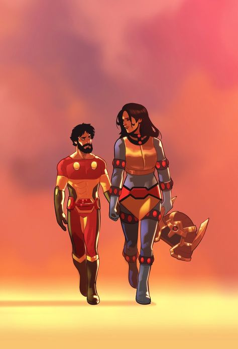 Big Barda Mr Miracle, Big Barda X Mister Miracle, Mister Miracle And Big Barda, Big Barda And Mr Miracle, Big Barda Dc, Mr Miracle, Mister Miracle, Dc Couples, Big Barda